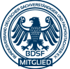 BDSF Mitgliedslogo mit Adler